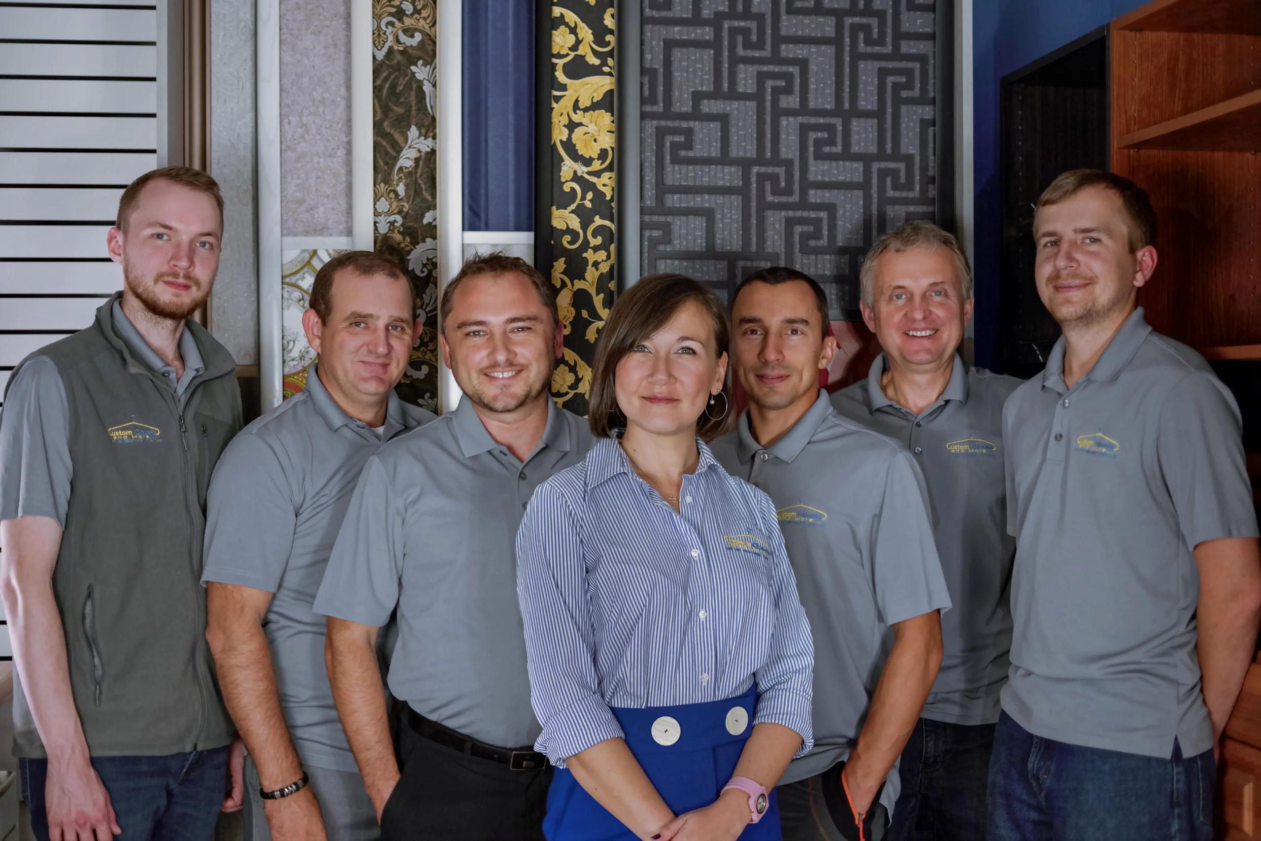 Custom Closets and More team of designers and installers 