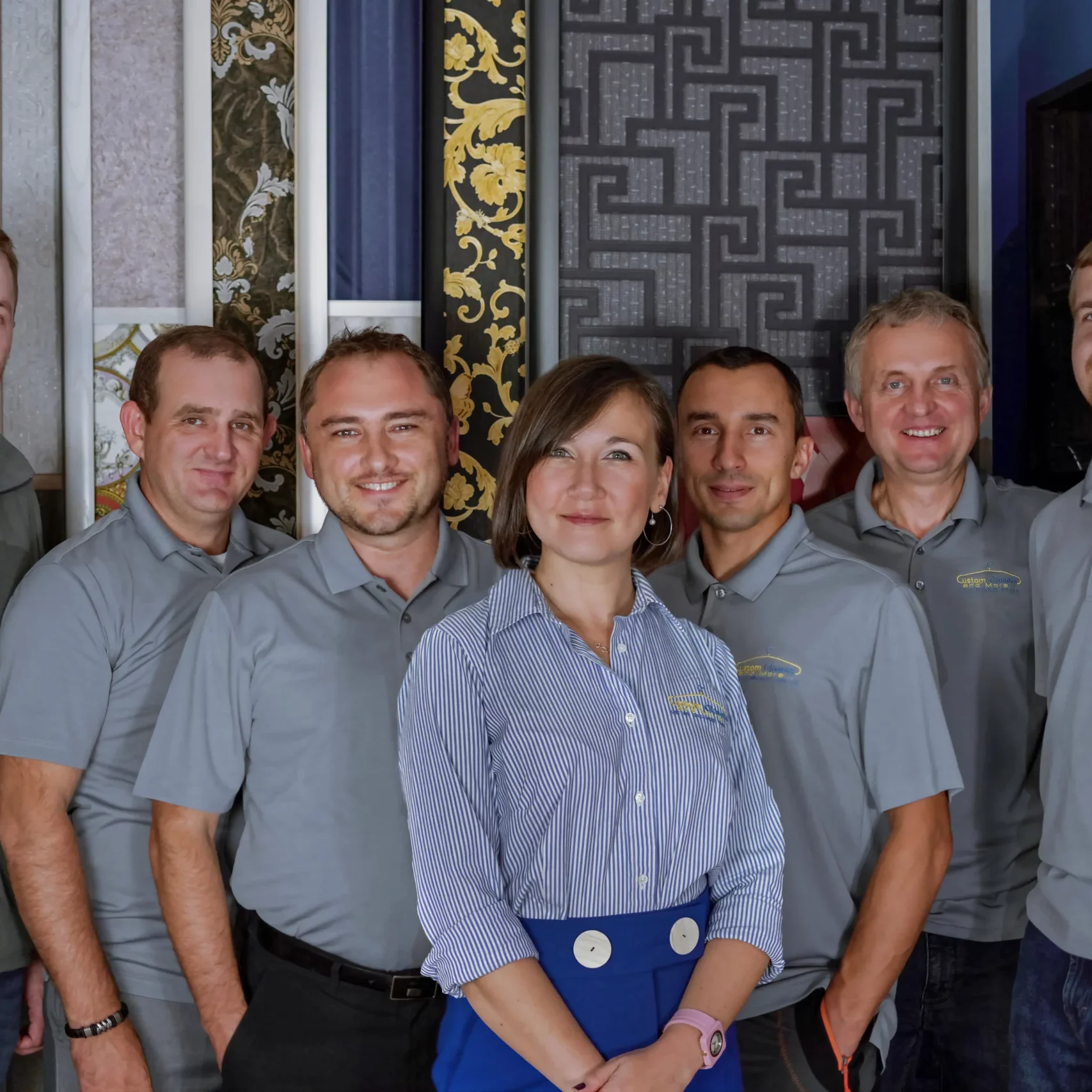 Custom Closets and More team of designers and installers 